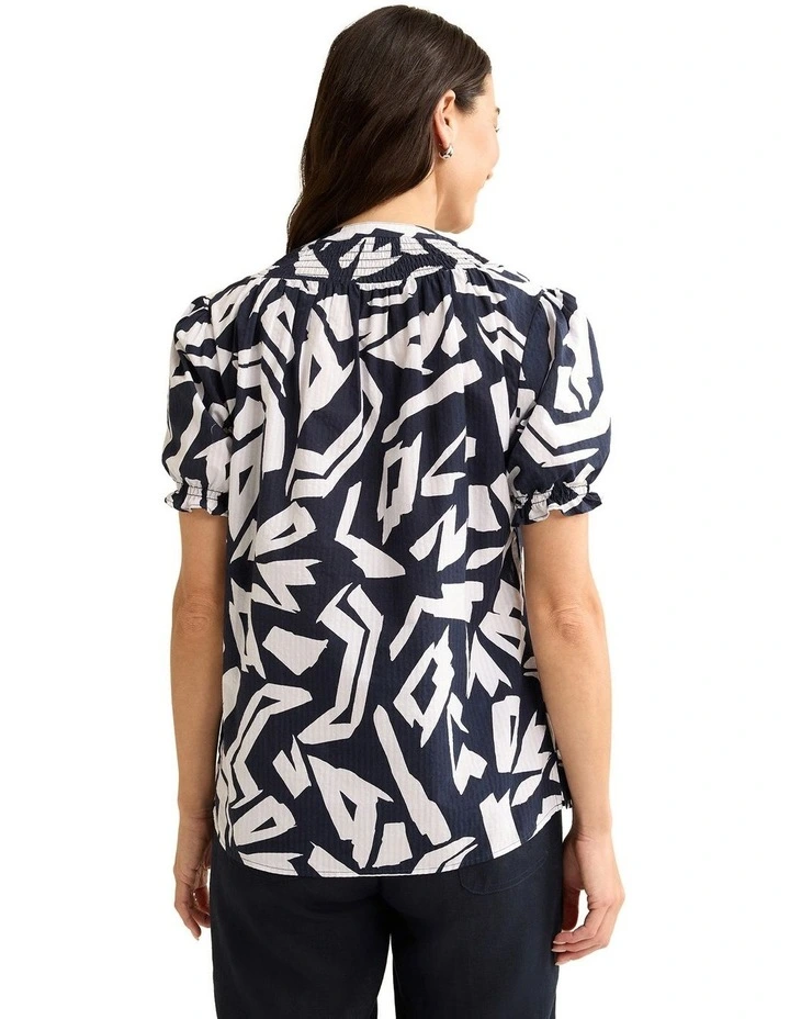 Maia Blouse in Ink