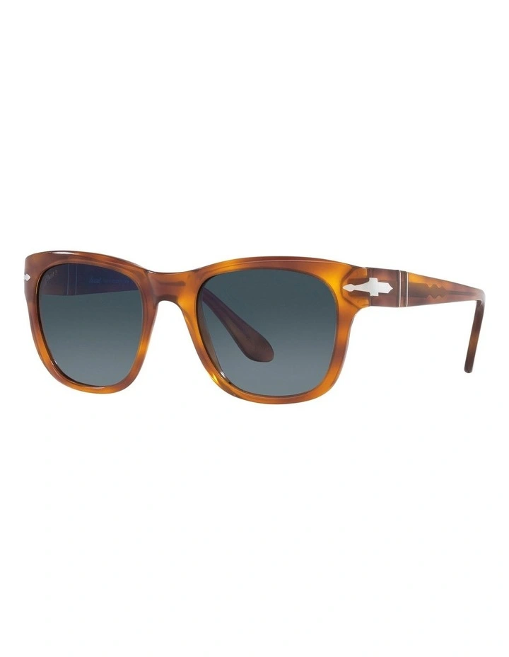 PO3313S Polarised Sunglasses in Brown