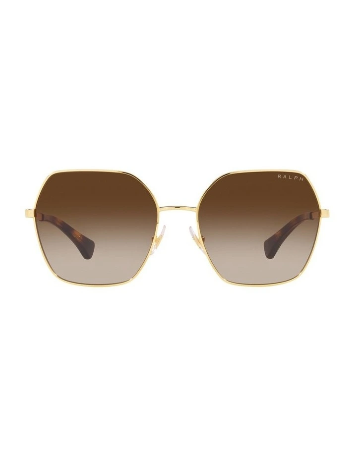 0RA4138 Sunglasses in Shiny Gold