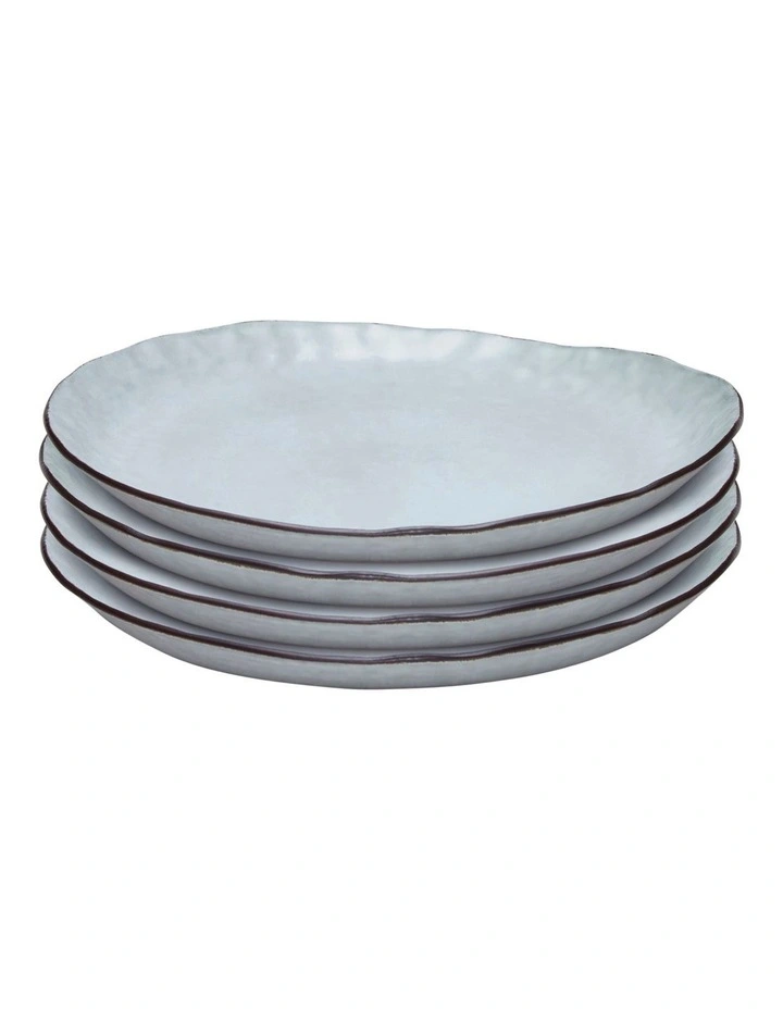 NOMAD Dinner Plate 28cm Grey Set of 4