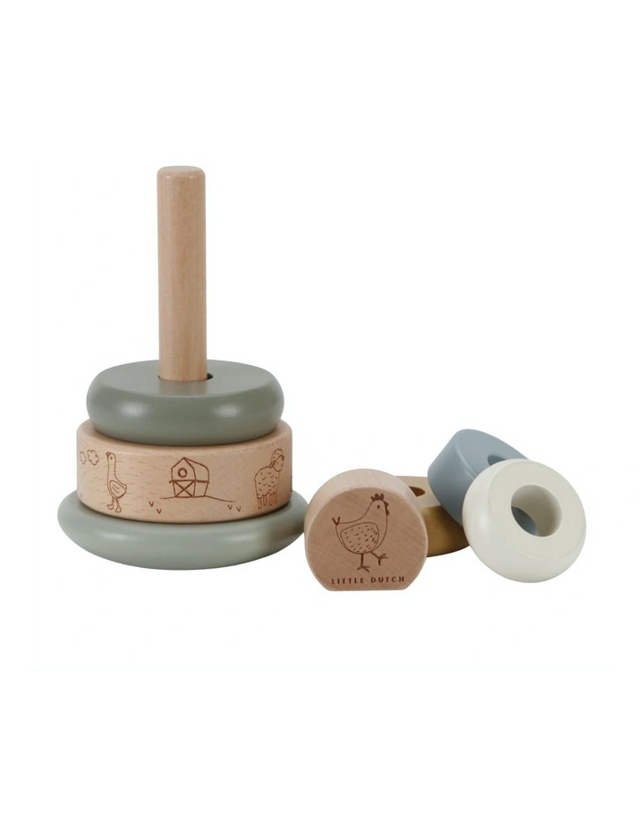 Little Farm Rocking Ring Stacker
