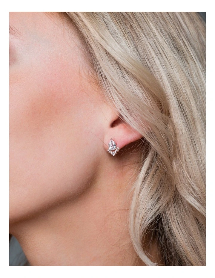 Iconic Bridal Penelope Earring Rose Gold