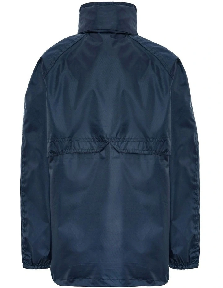 Stowaway Waterproof Jacket in Navy