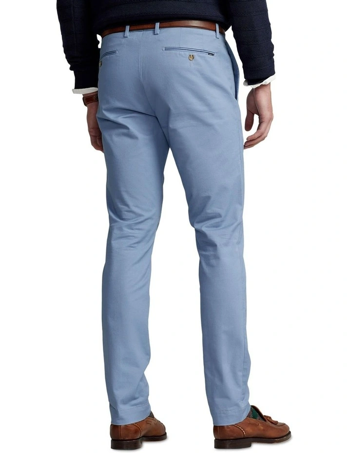 Stretch Slim Fit Chino Pant in Blue