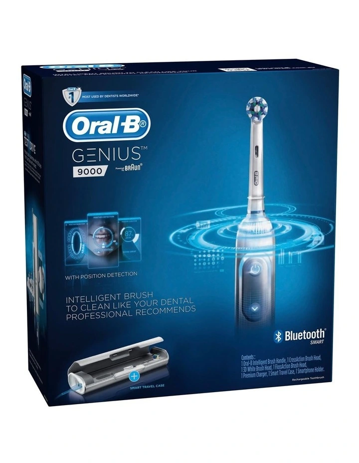 Genius 9000 Toothbrush GEN9000W in White