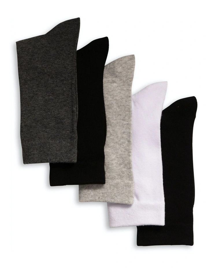 Essential Crew Socks 20 Pack in Two Tone