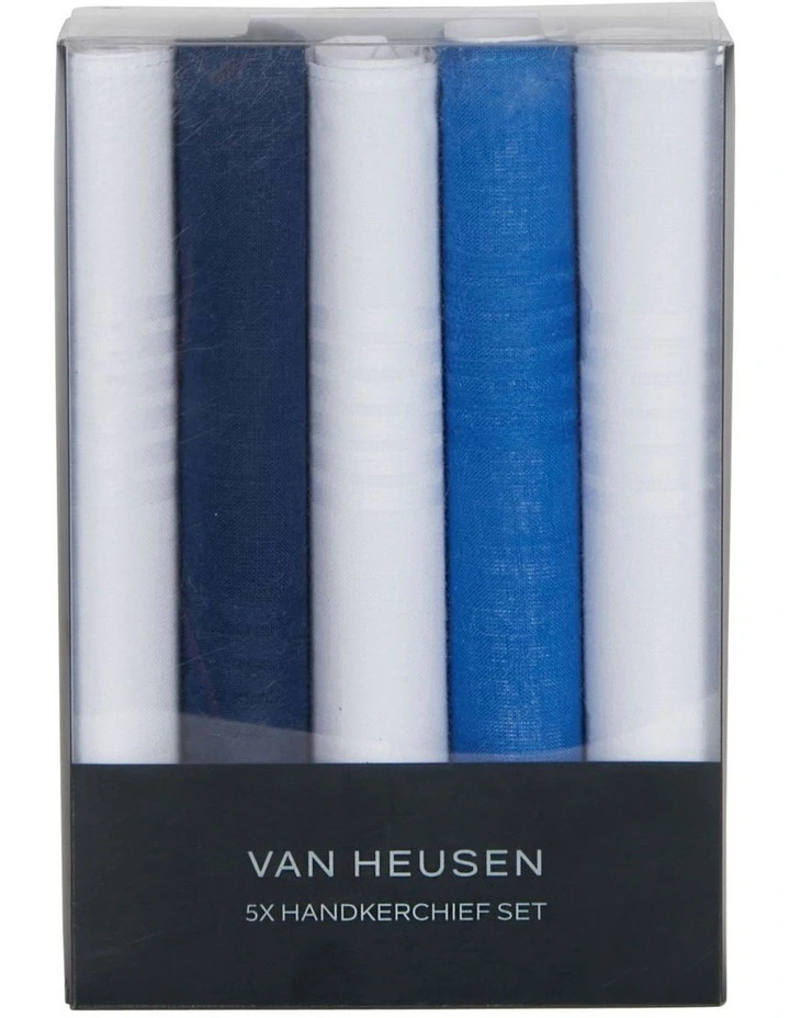 5 Pack Hankie Set in Multi