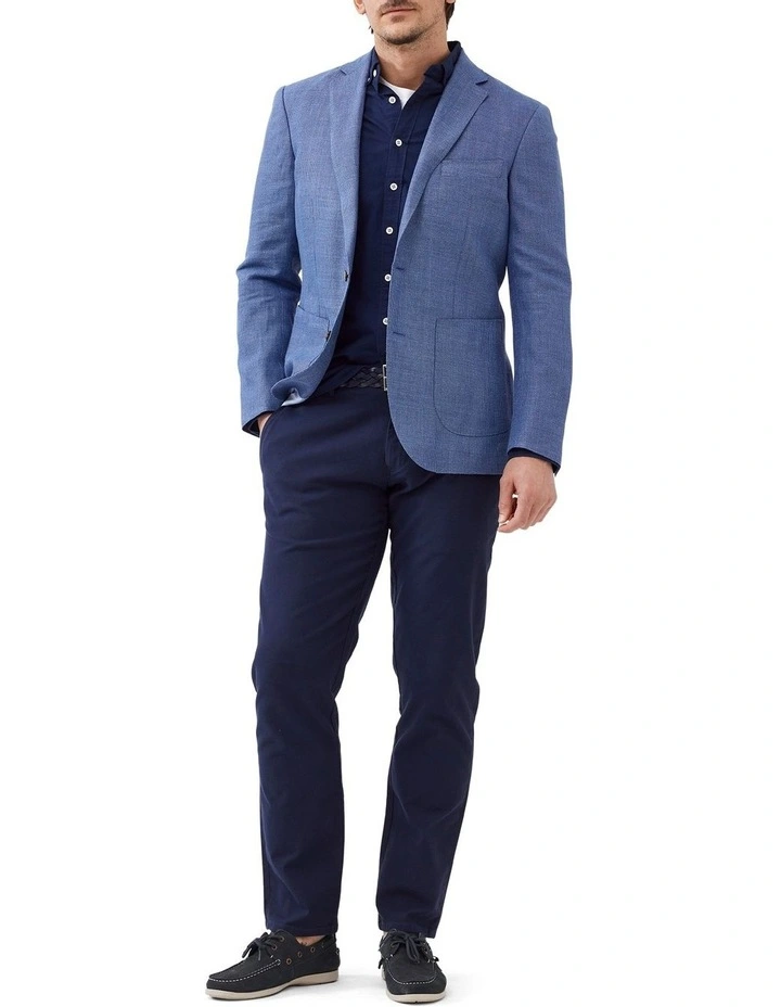 Fiordland Sports Fit Jacket in Marine
