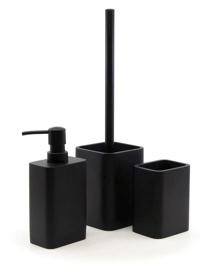 Copenhagen Bathroom Accessories Range Black