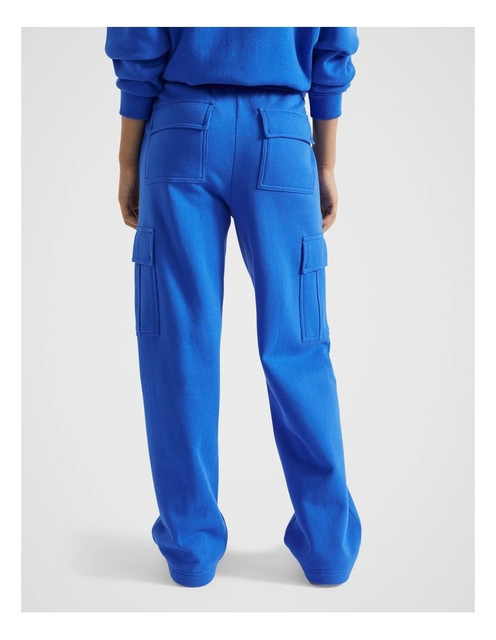 Cargo Track Pant in Royal Blue