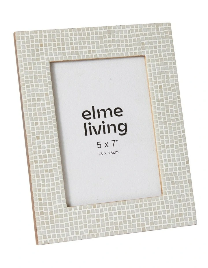 Cambria 5x7 Photo Frame in White
