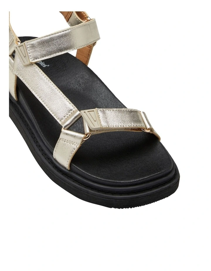 Fit Sandal in Champagne