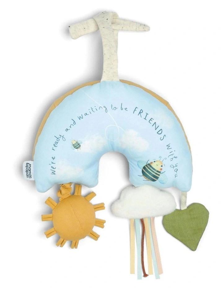 Grateful Garden Hanging Rainbow Activity Toy