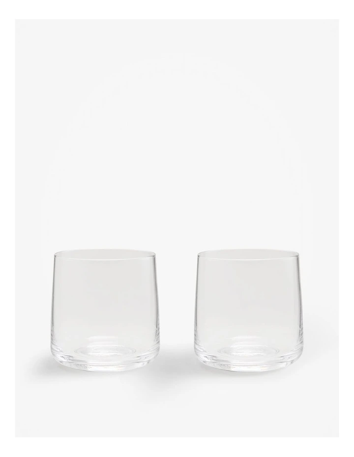 Alto Tumbler Set Of 2 in Clear
