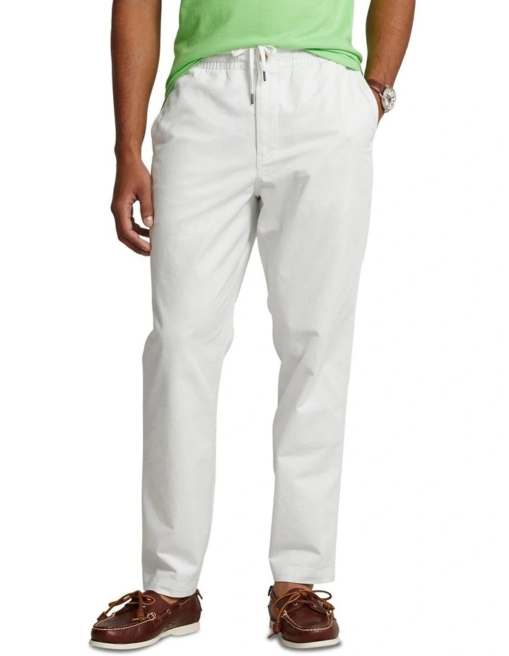 Stretch Classic Fit Polo Prepster Pant in White