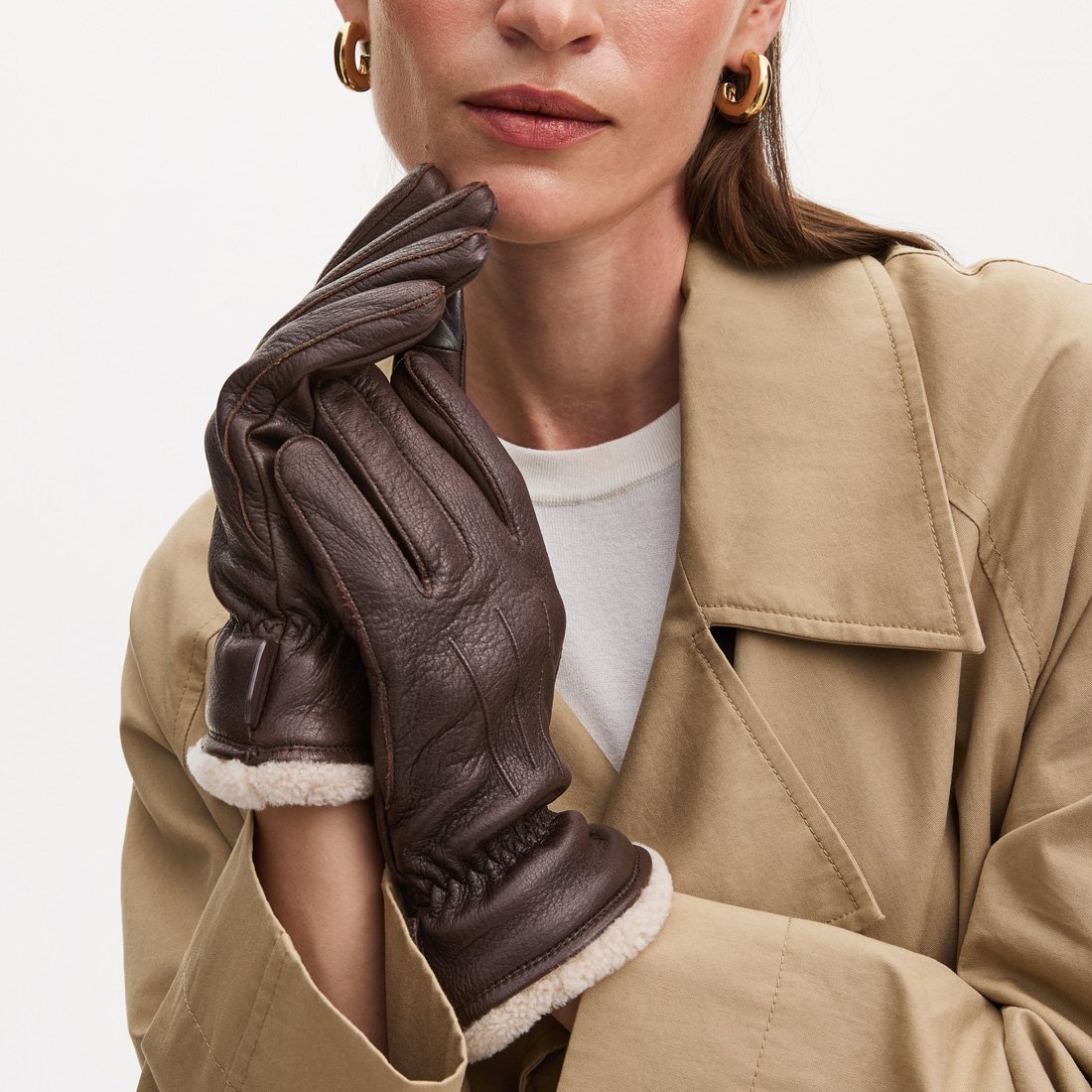 Women's Deerskin Leather Gloves