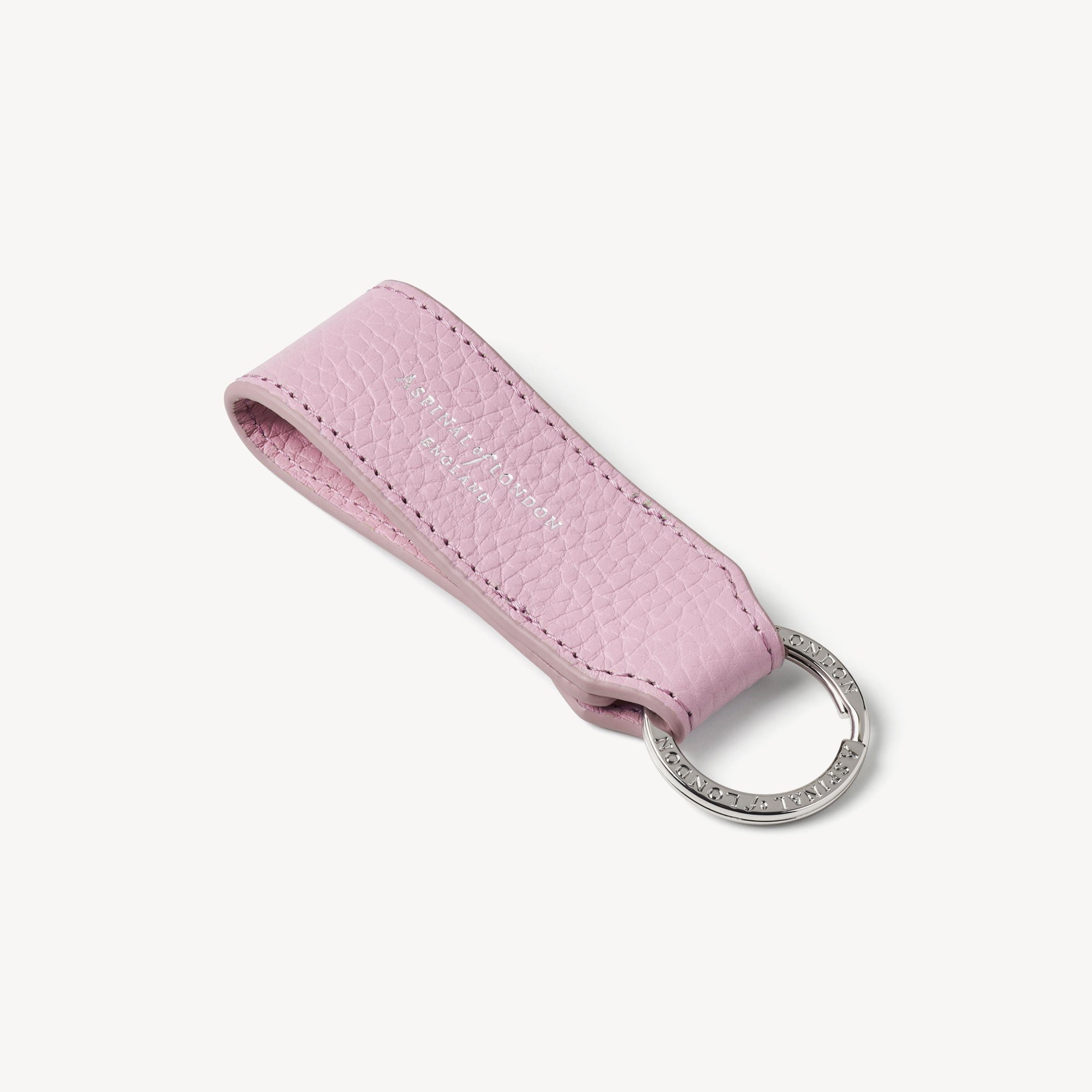 Small Leather Loop Keyring