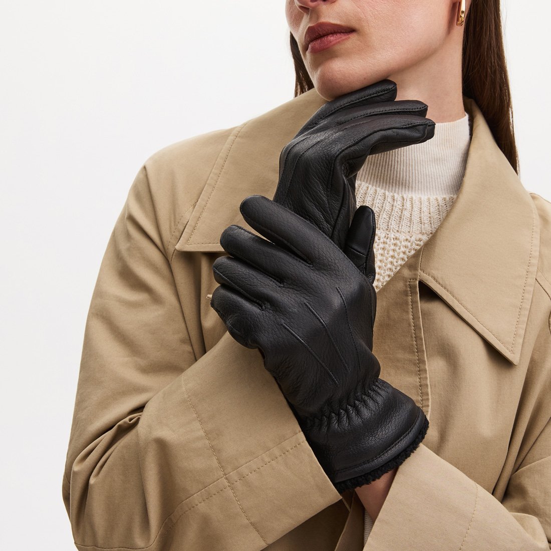 Women's Deerskin Leather Gloves