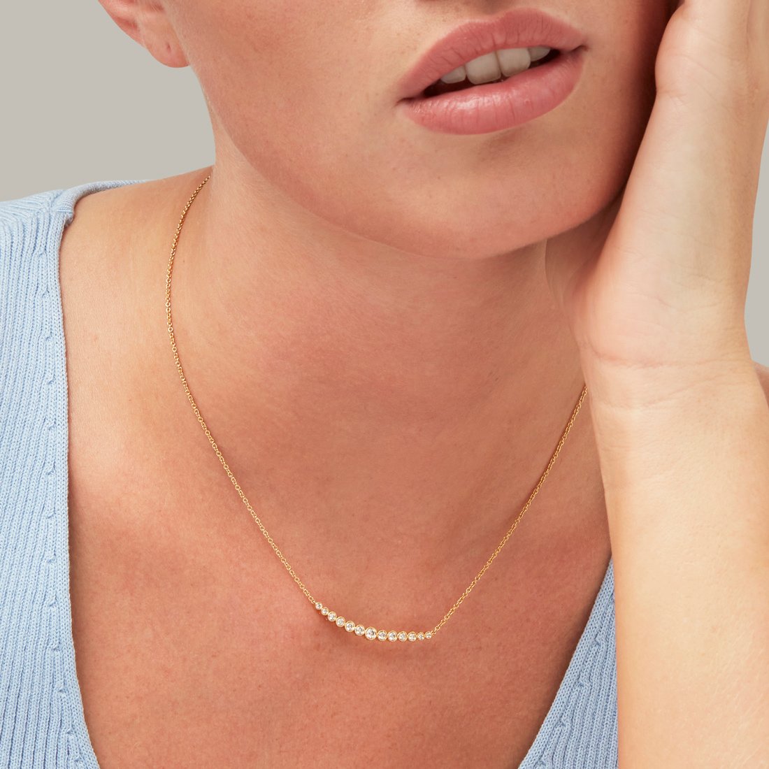 Demi Diamond Necklace