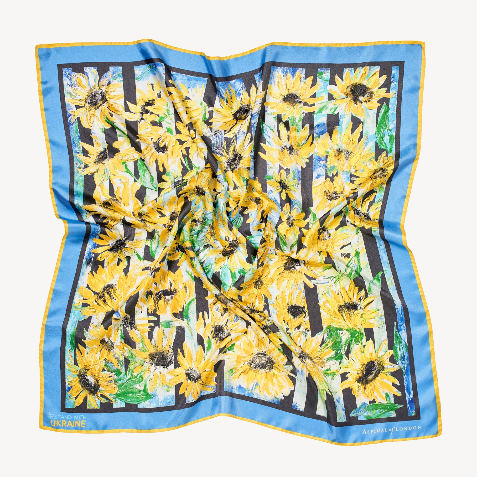 Sunflower Silk Scarf