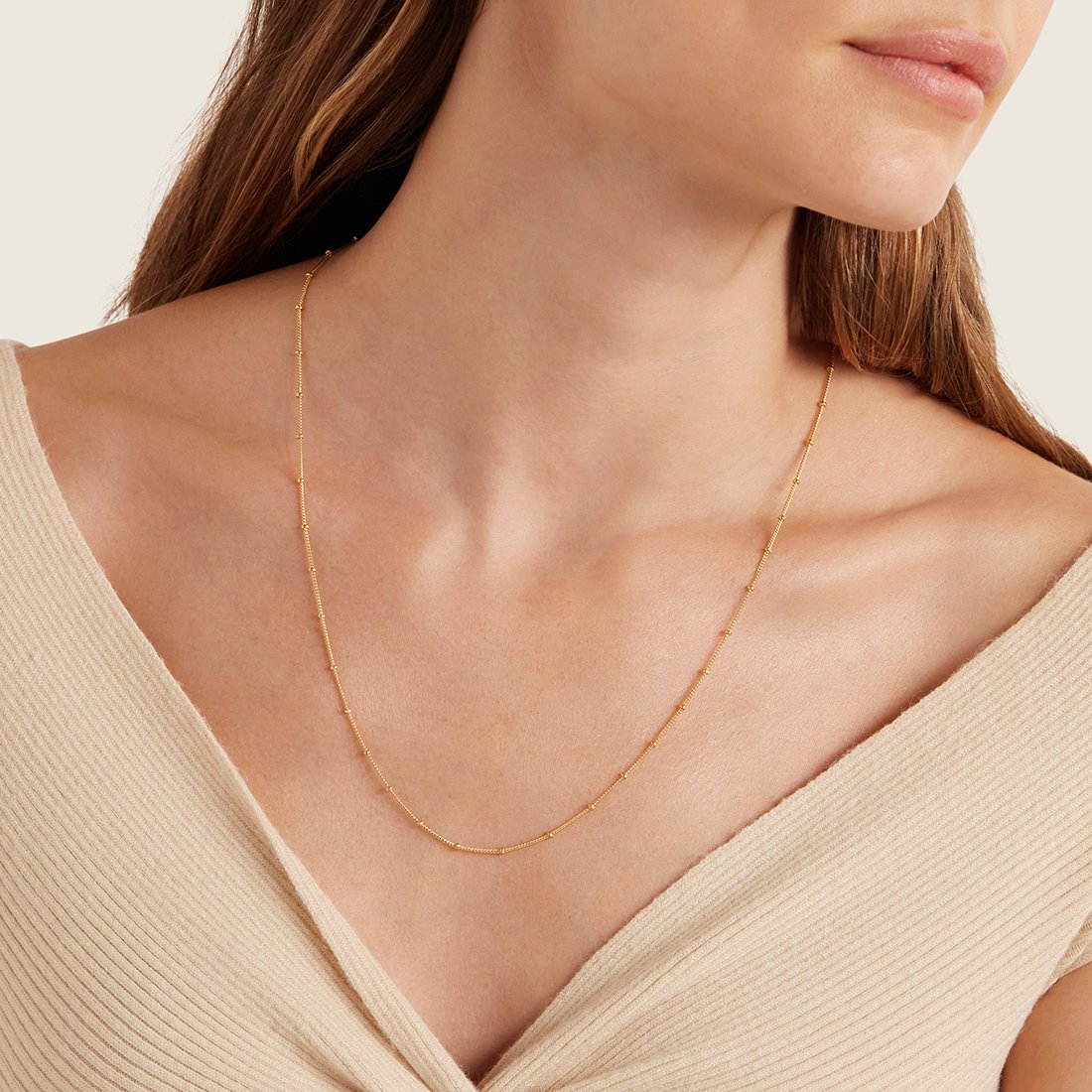 21-inch Beaded Necklace