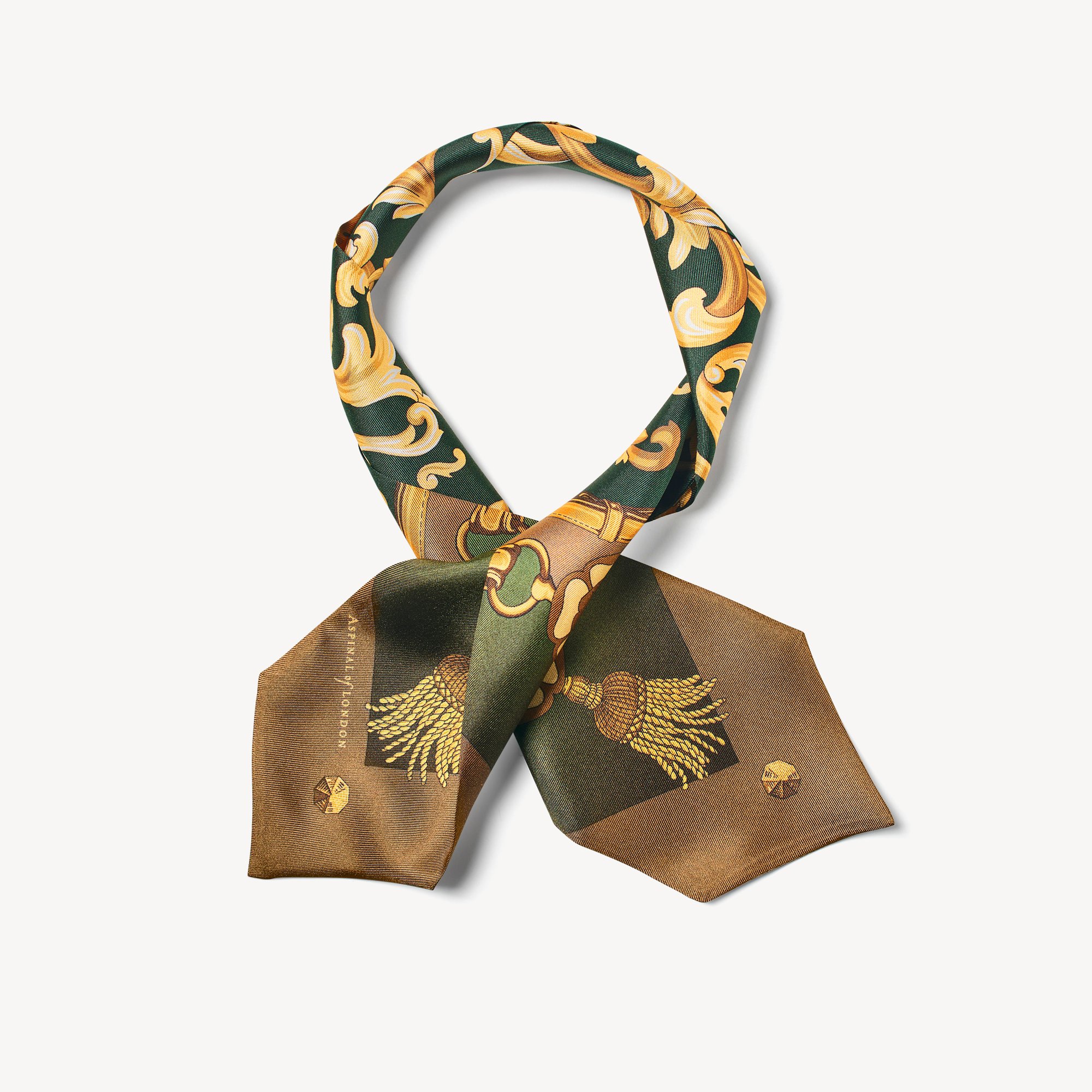 Aspinal Signature Silk Neck Bow