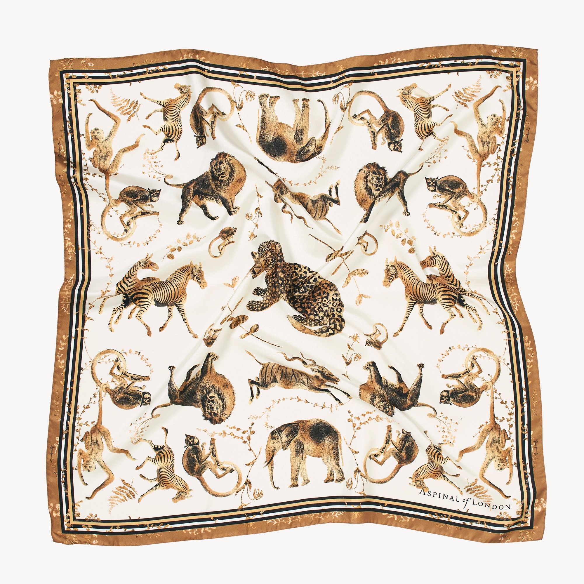 Animal Kingdom Silk Scarf