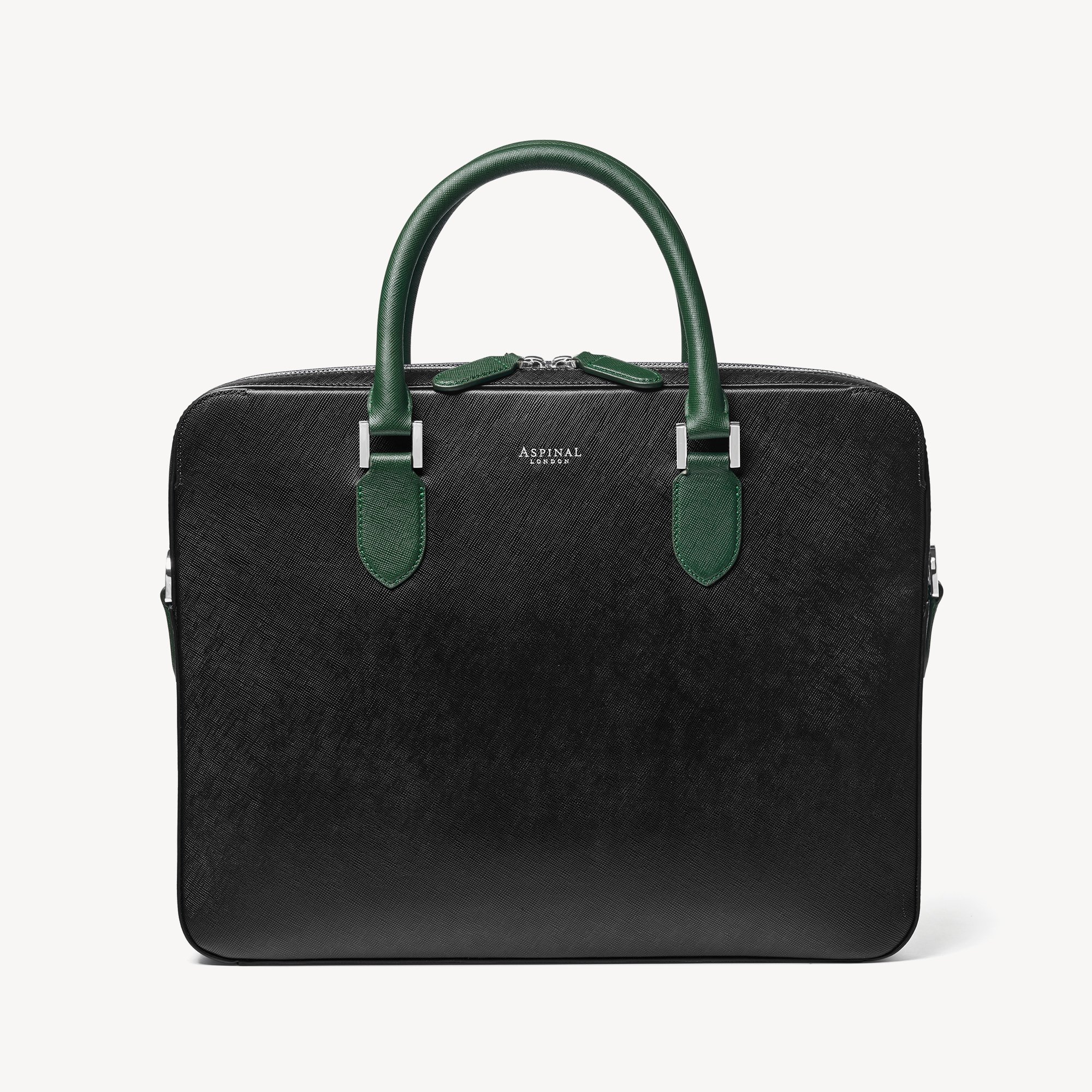 Slim Leather Briefcase