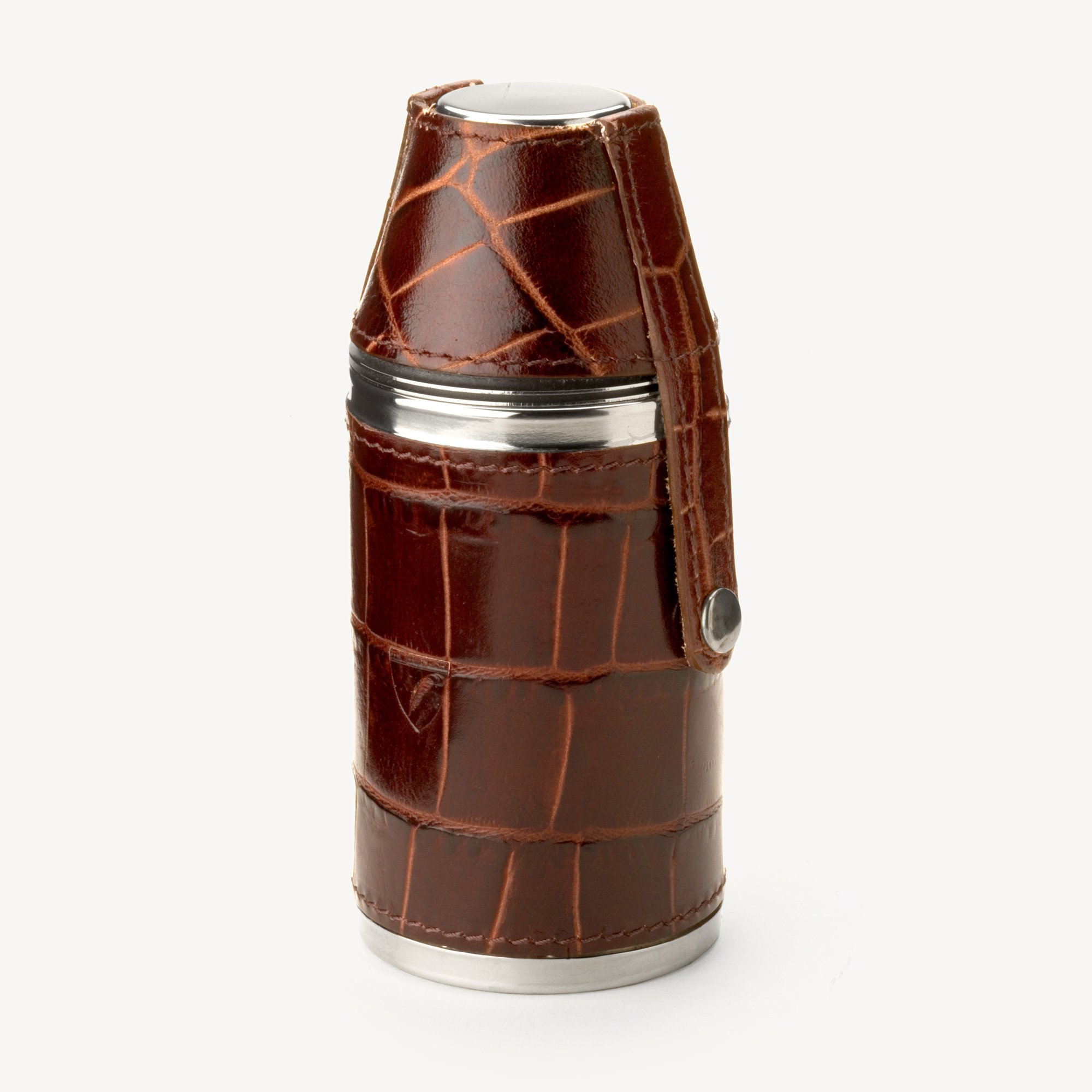 6oz Hunter Leather Flask