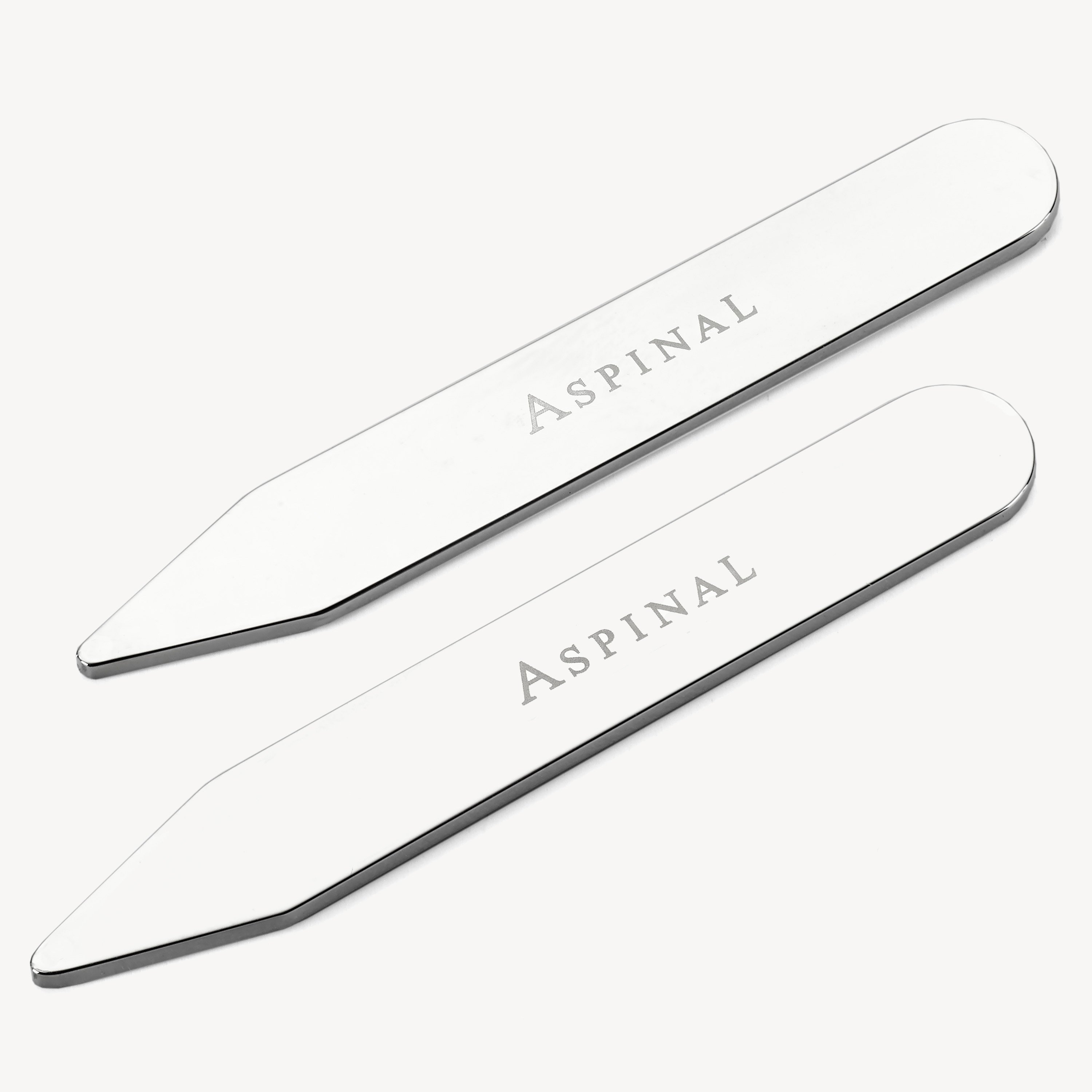 Aspinal Sterling Silver Collar Stiffeners