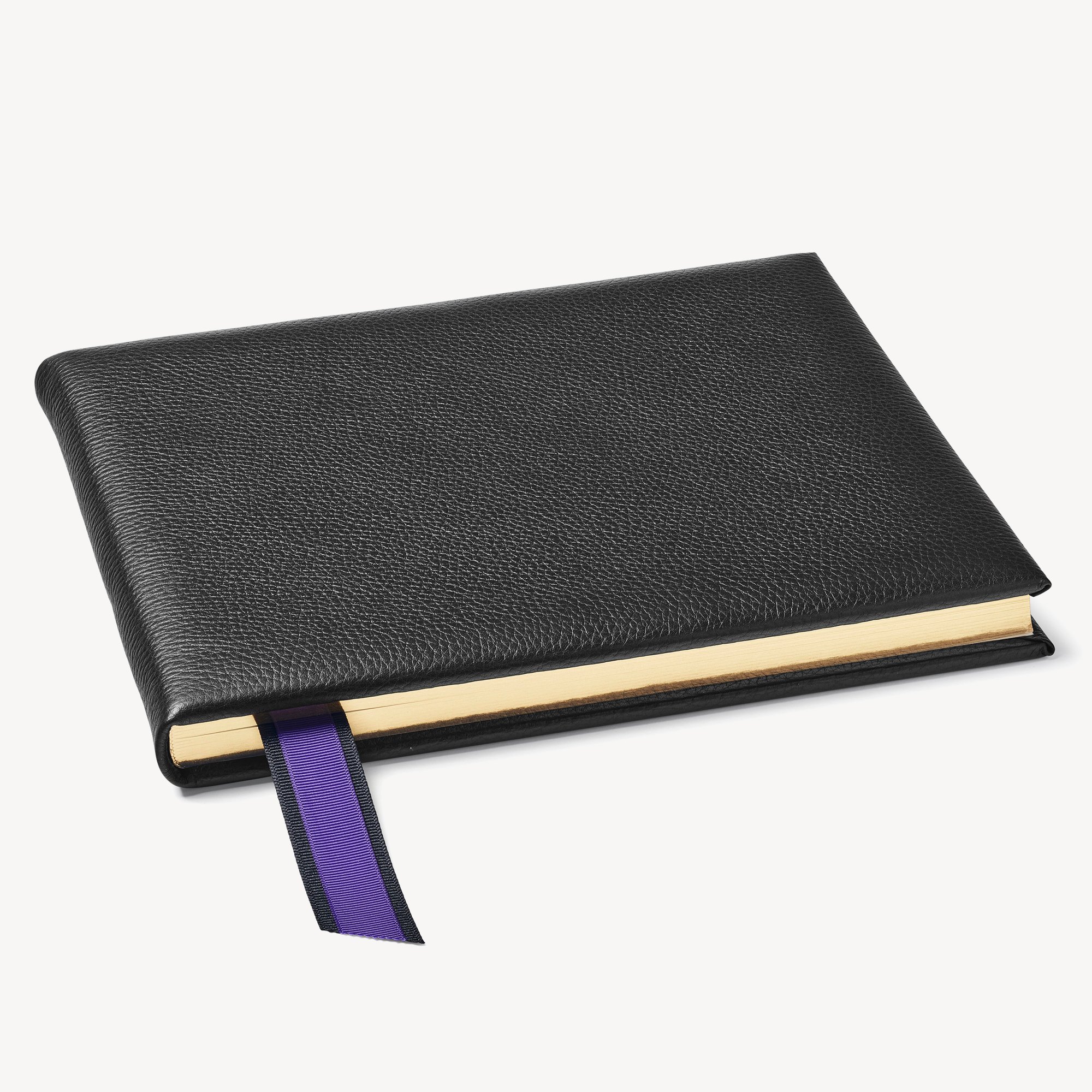 A4 Classic Leather Guest Book