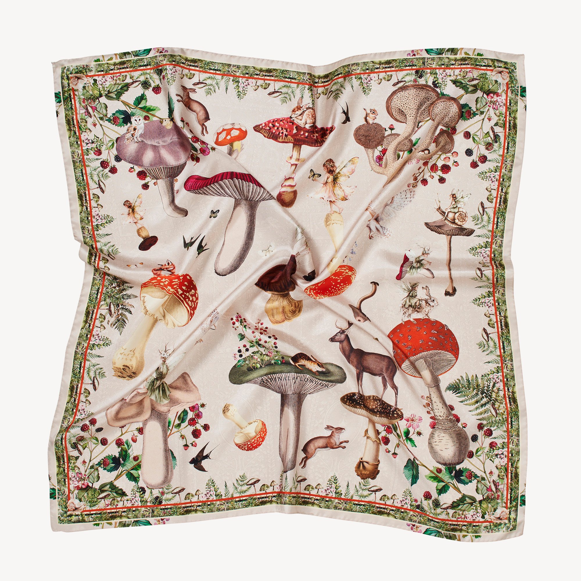 Enchanted Garden Silk Scarf