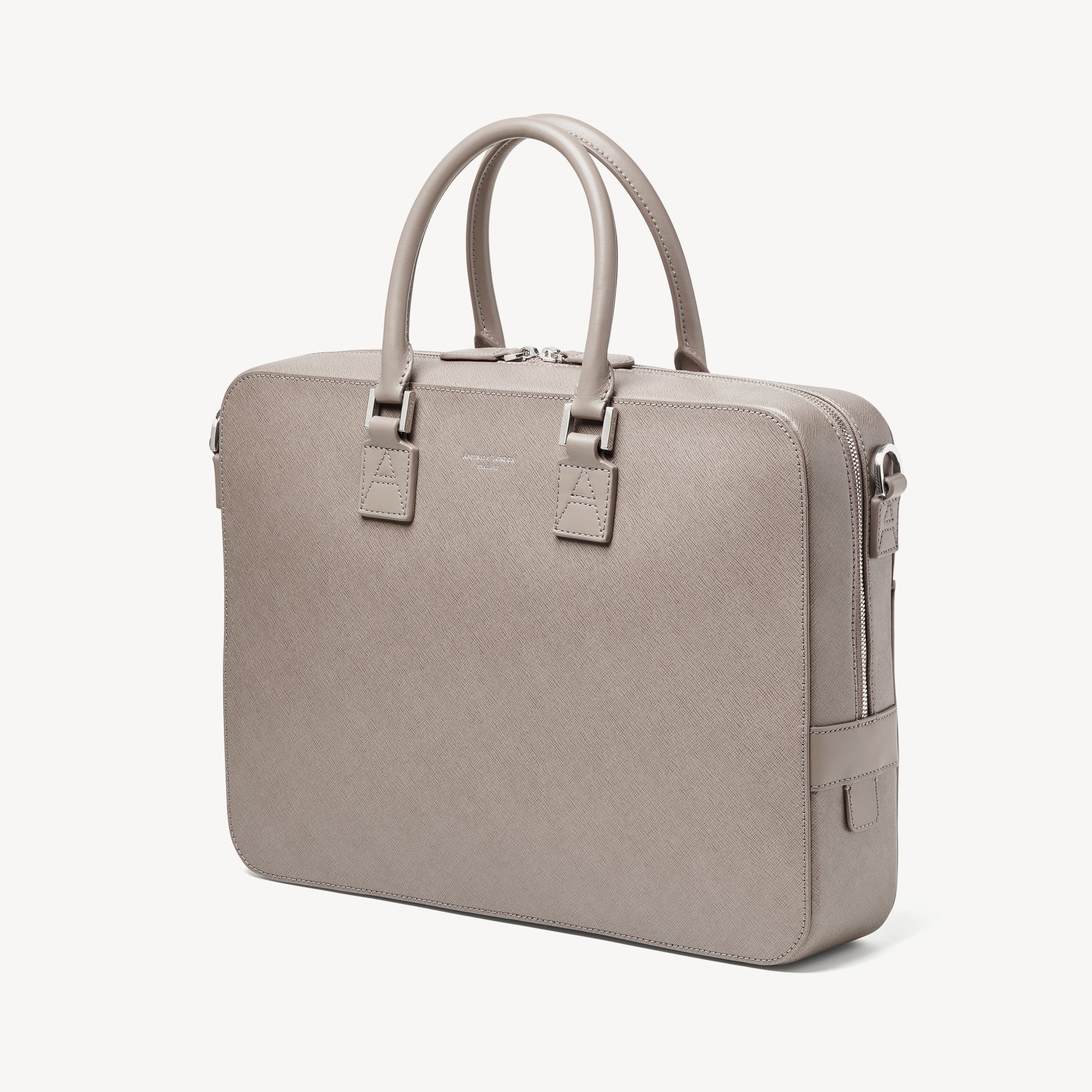 Mount Street Leather Laptop Briefcase