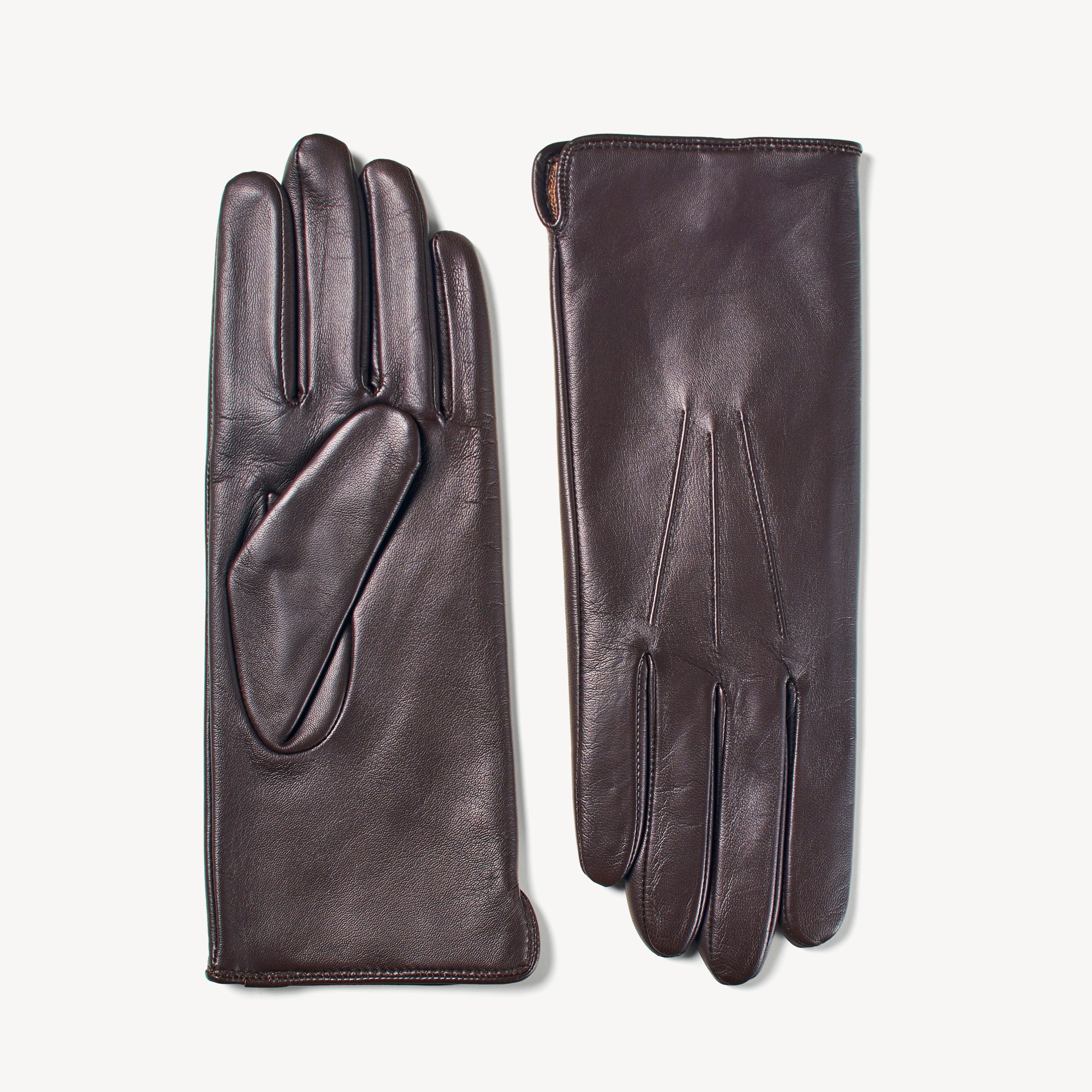 Women's Cashmere Lined Leather Gloves