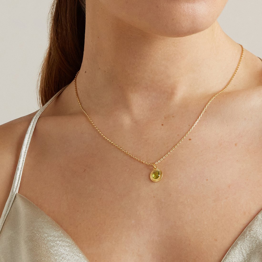 Gemstone Pendant Necklace