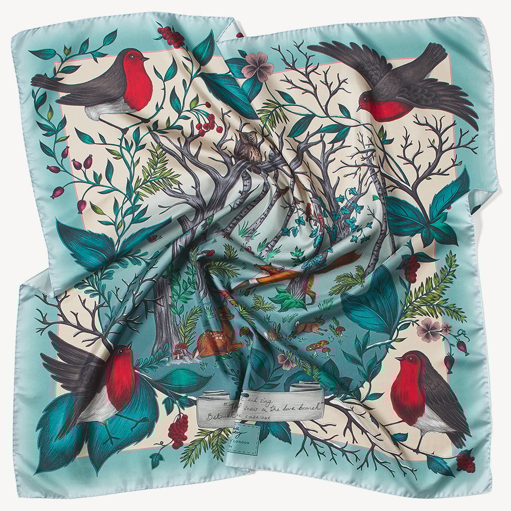 Robin Silk Scarf