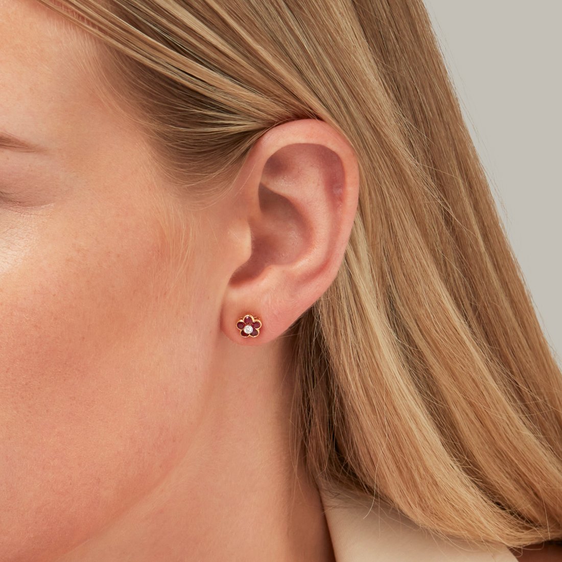 Athena Cluster Stud Earrings