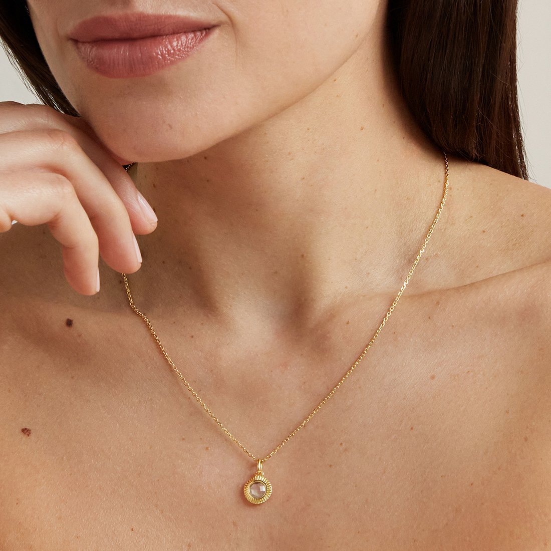 Gemstone Pendant Necklace