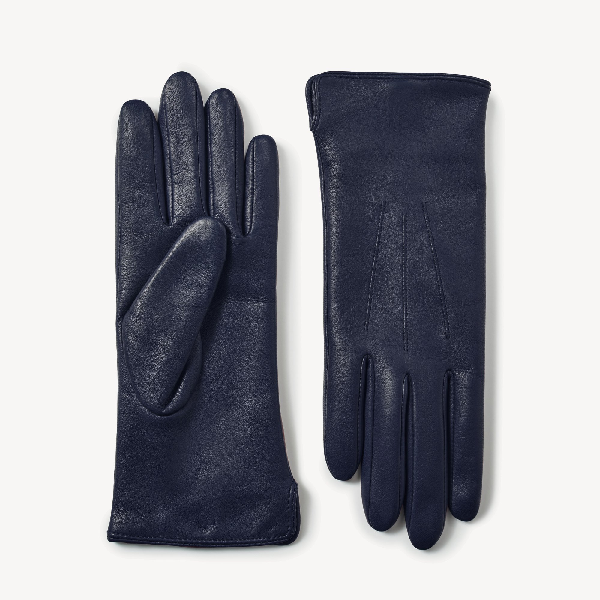 Women's Cashmere Lined Leather Gloves