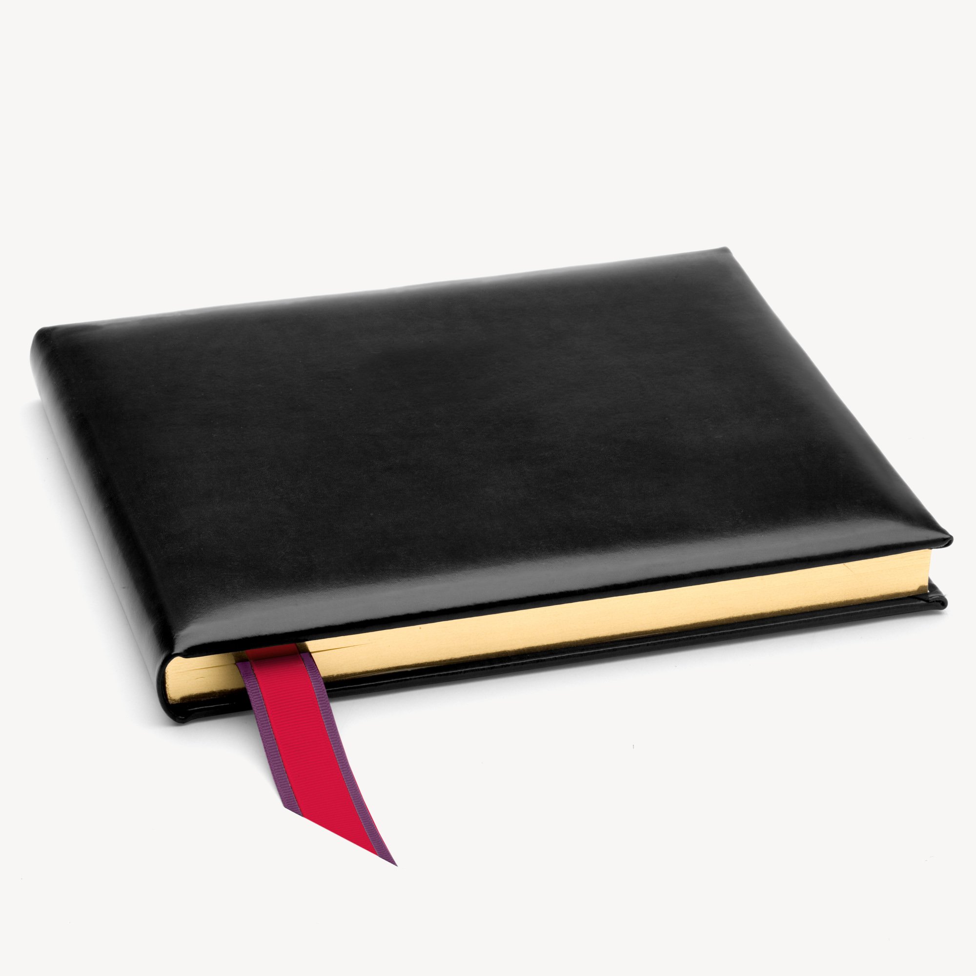 A4 Classic Leather Guest Book