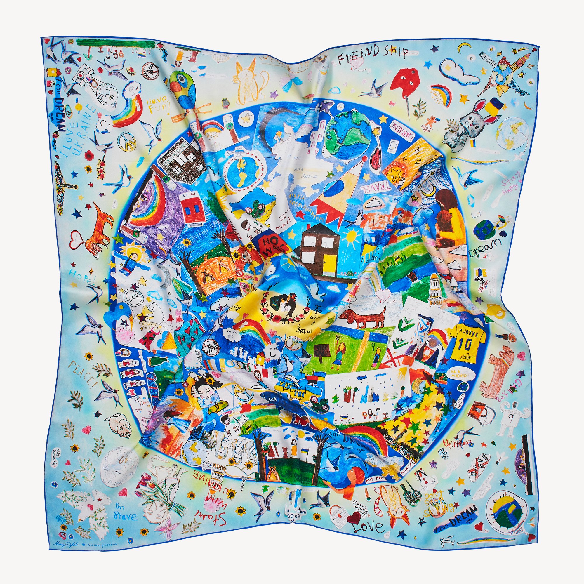 We Can Dream Again Silk Scarf