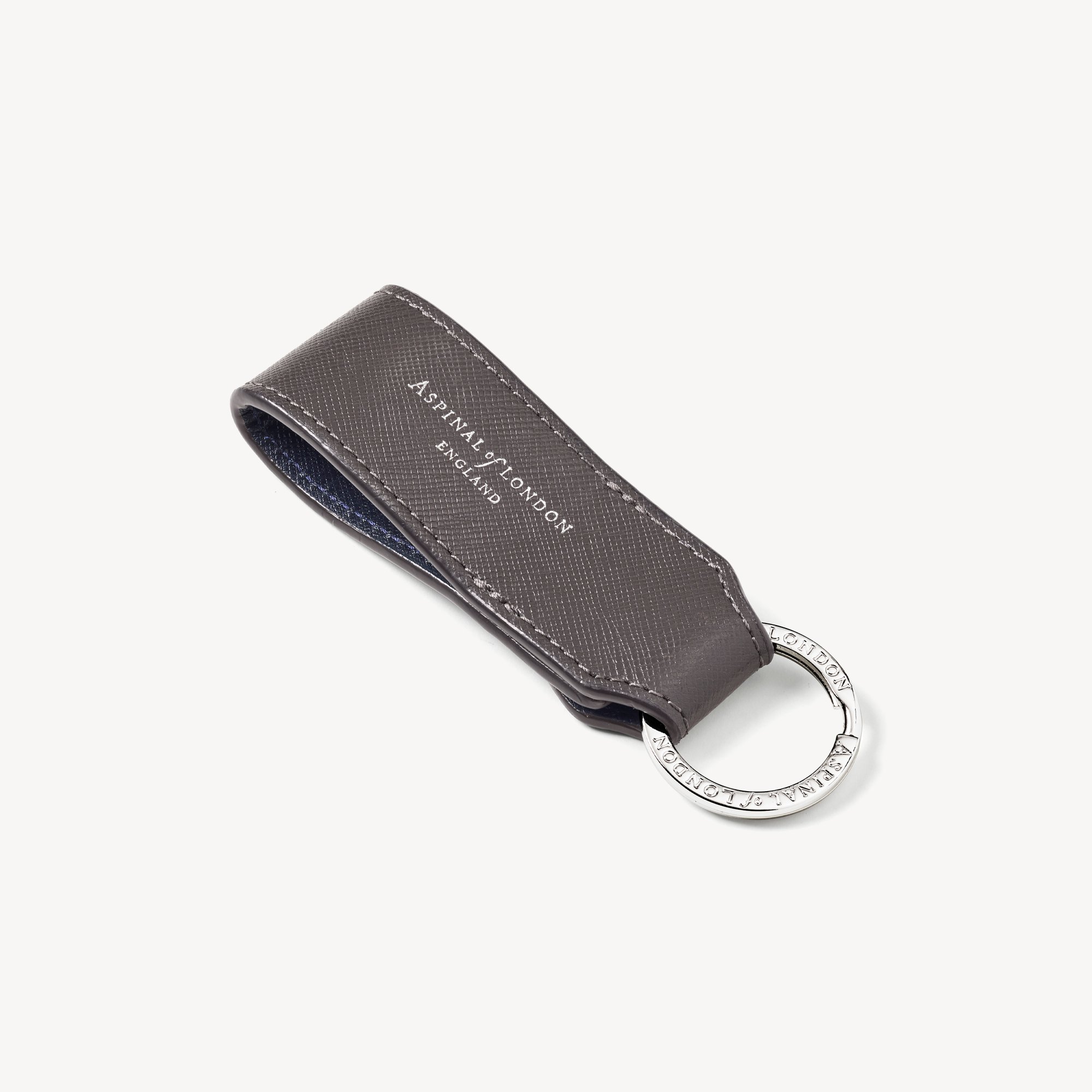 Small Leather Loop Keyring