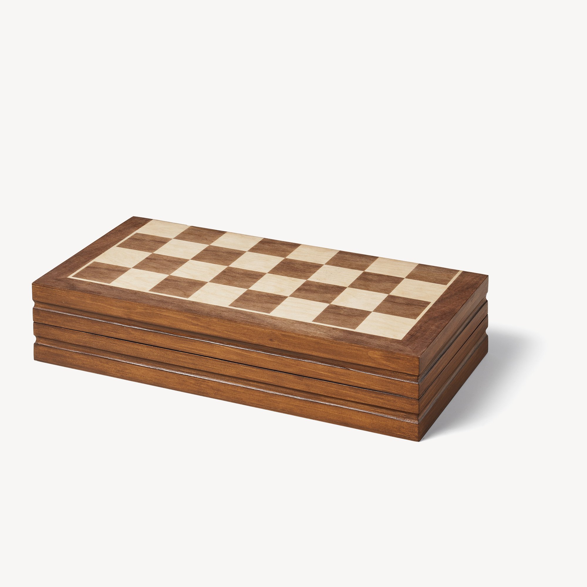 Foldable Wooden Chess Set