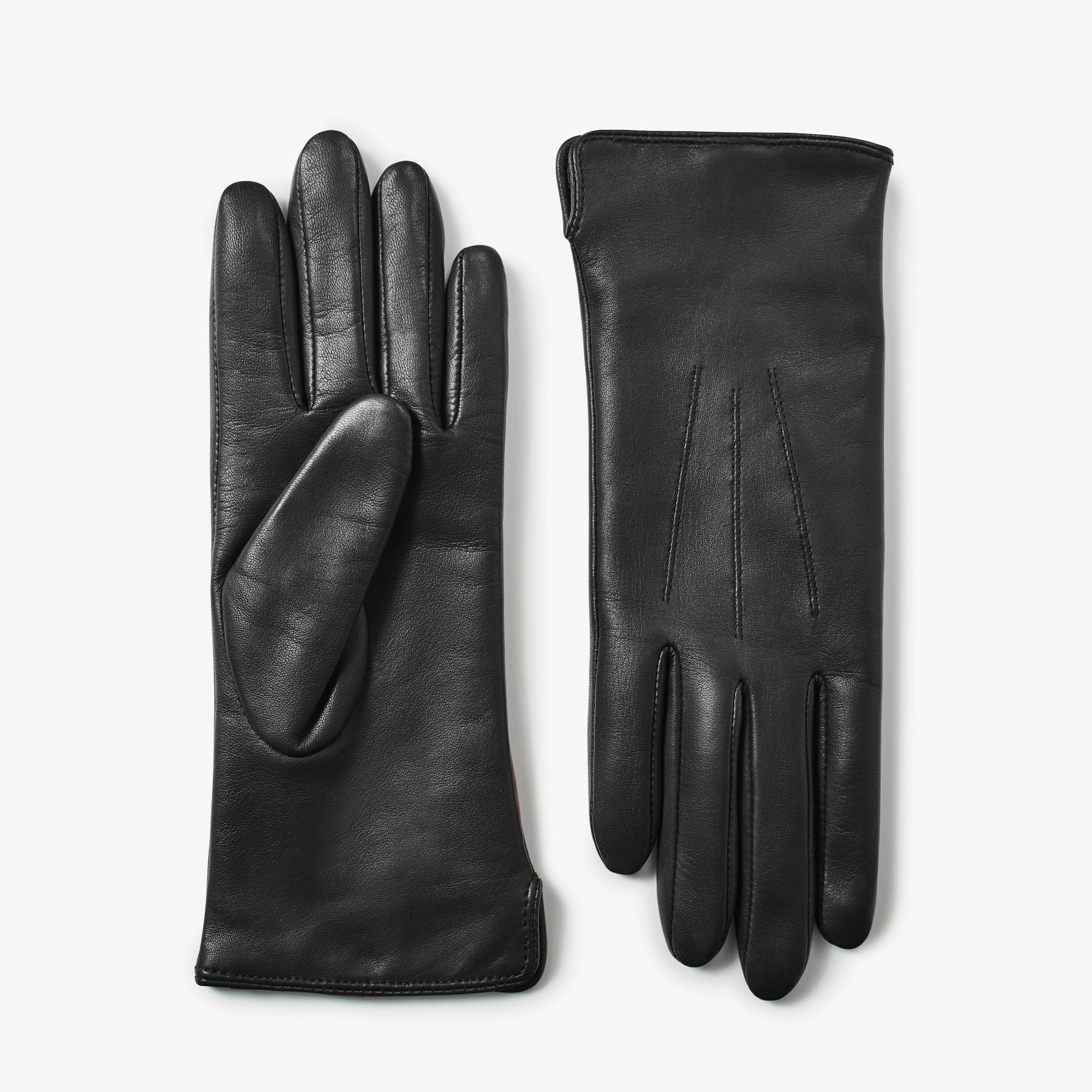 Women's Cashmere Lined Leather Gloves