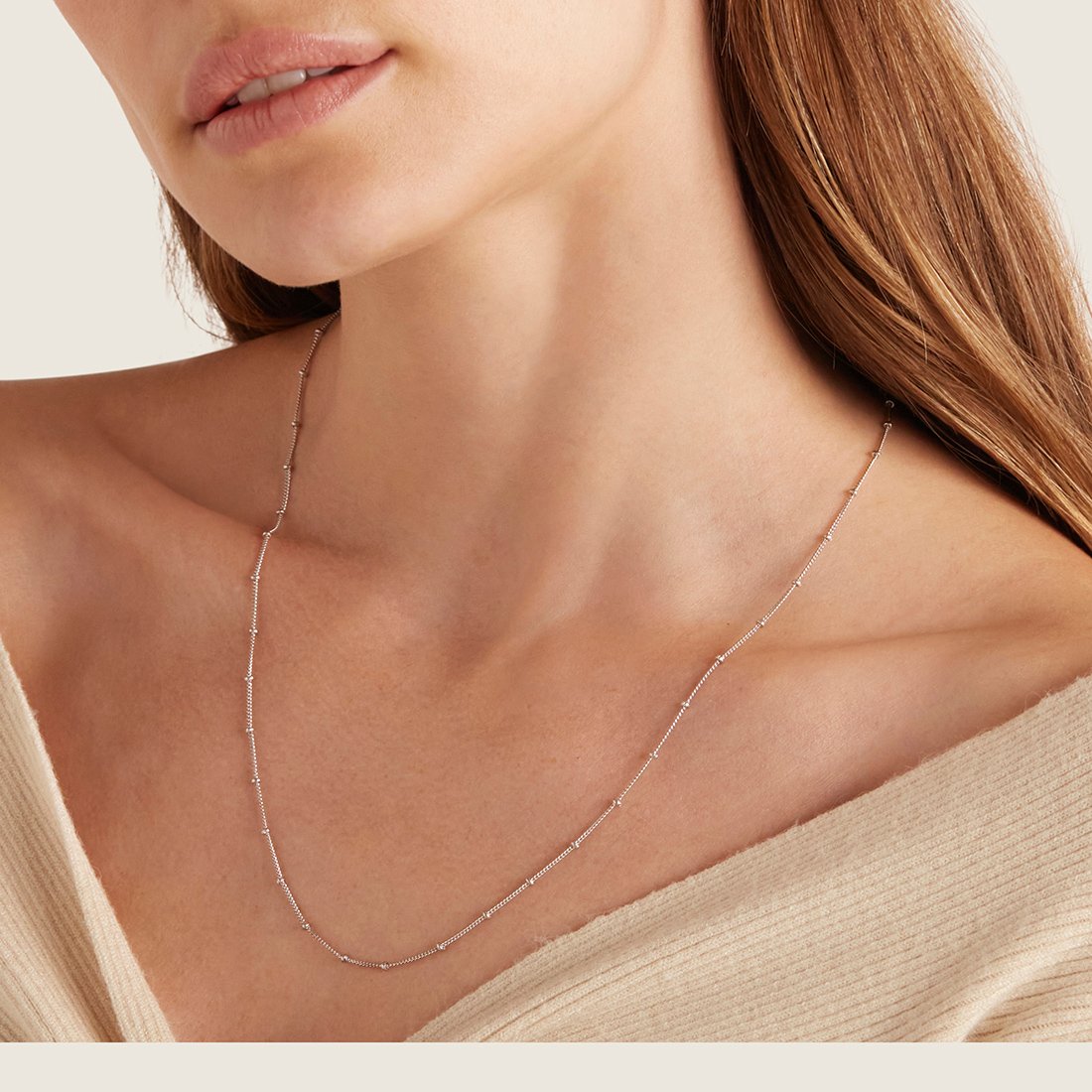 21-inch Beaded Necklace