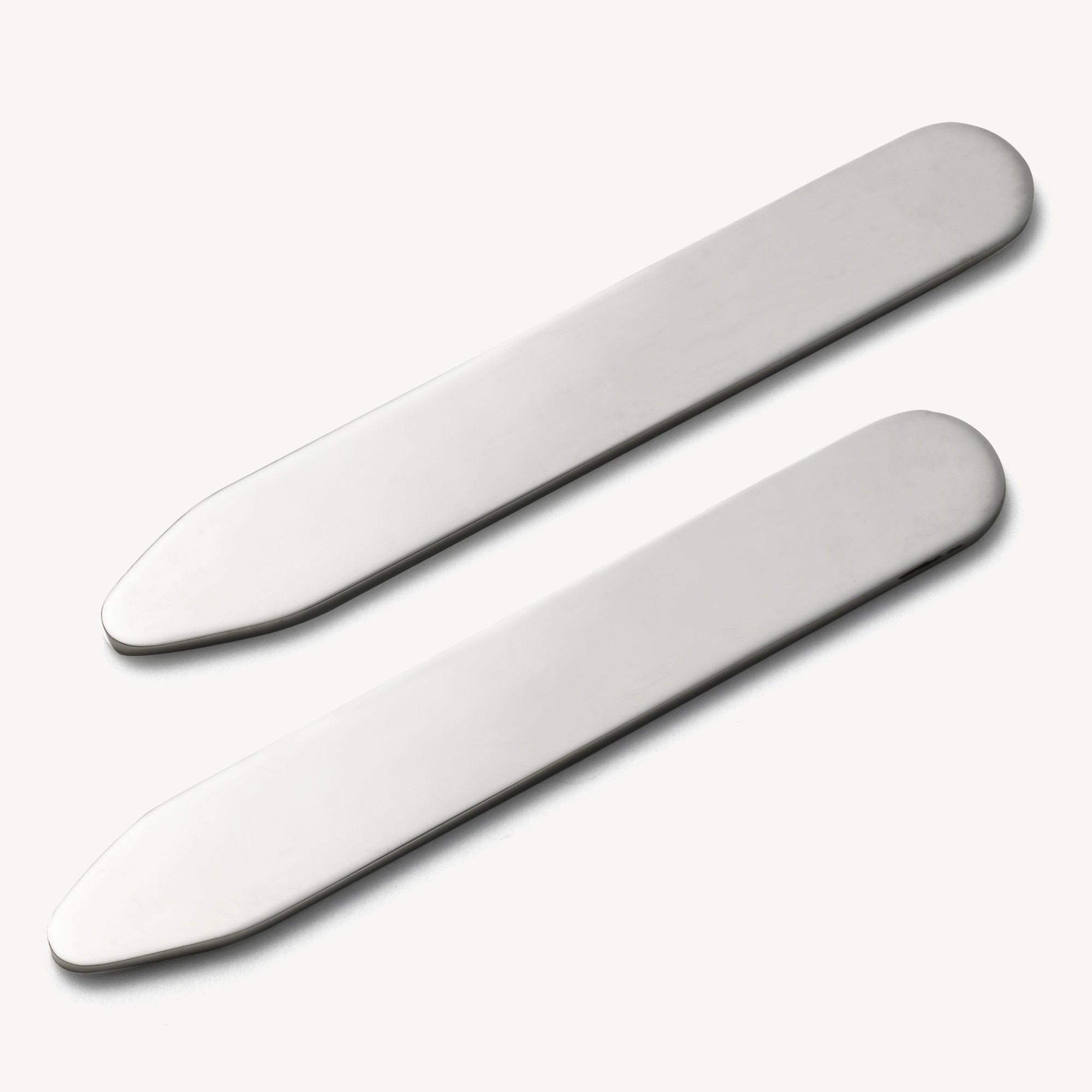 Sterling Silver Collar Stiffeners