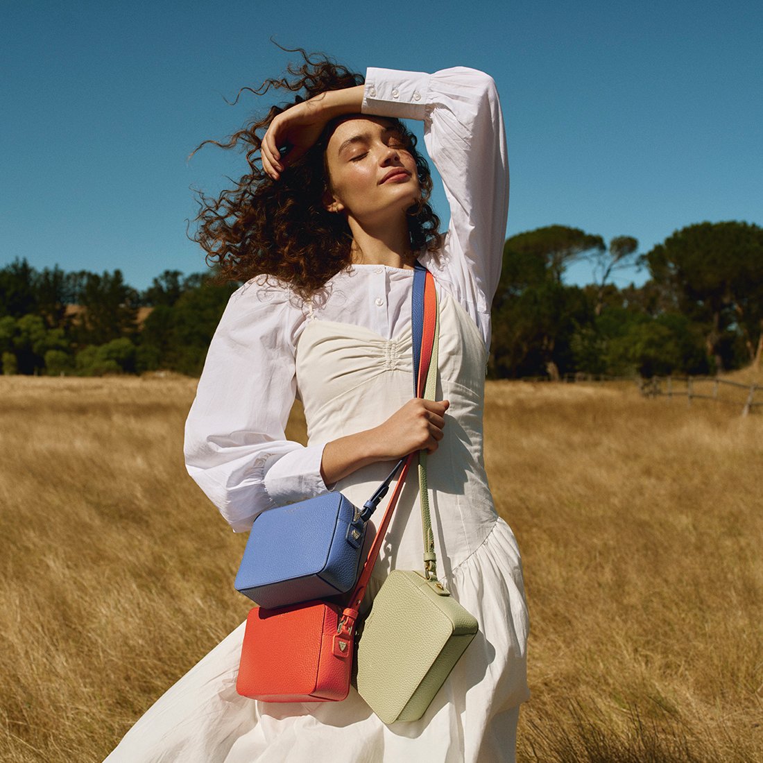 Camera Crossbody with Interchangeable Straps