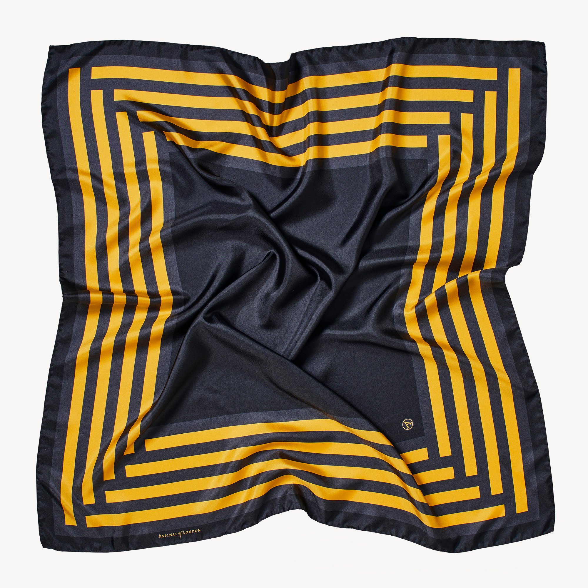 Geometric Silk Scarf