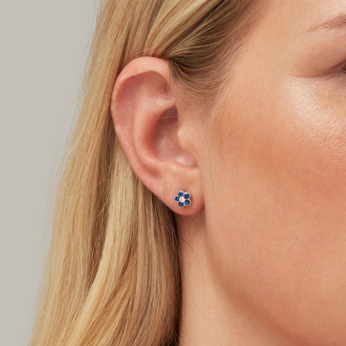 Athena Cluster Stud Earrings