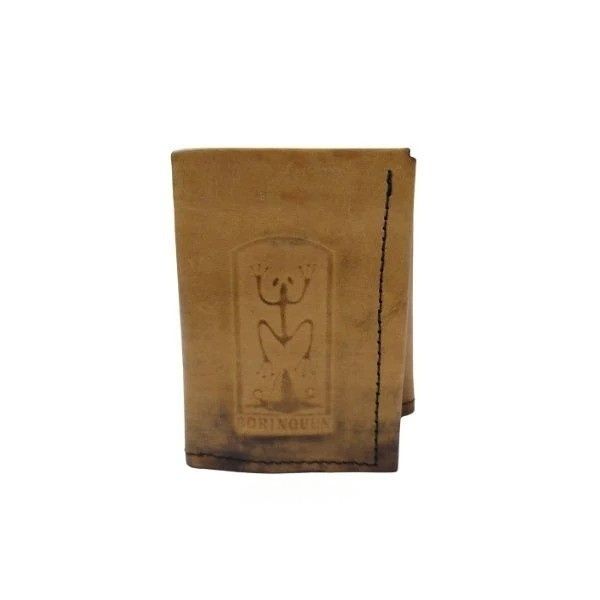 Háromrészes bőr pénztárca (Trifold)